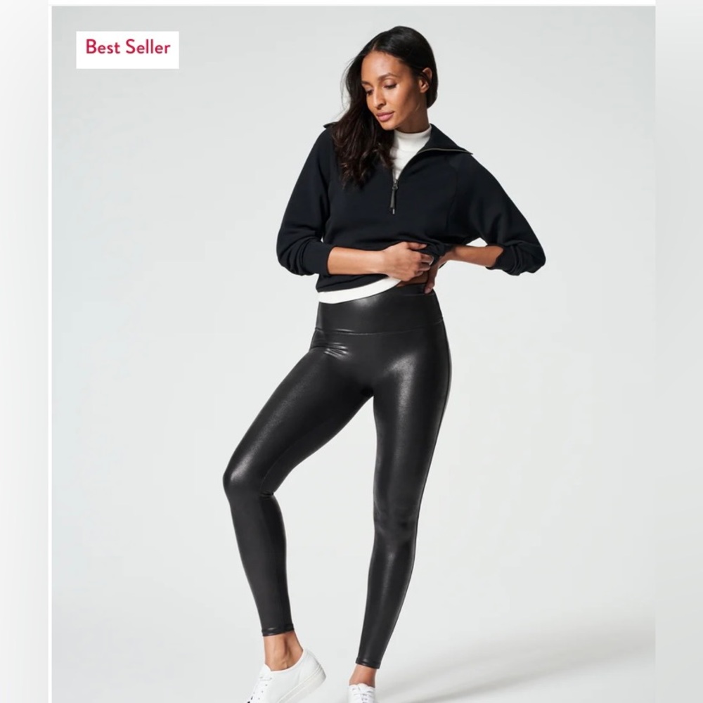 Spanx Faux Leather Leggings